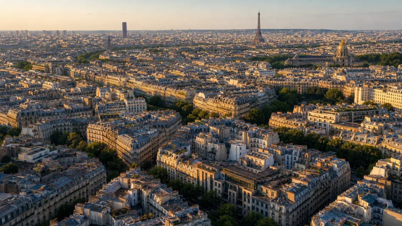 Carte mentale d'exposition solaire selon les arrondissements parisiens