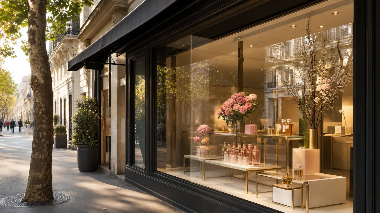 Film solaire vitrine Paris : anti-UV et protection produits